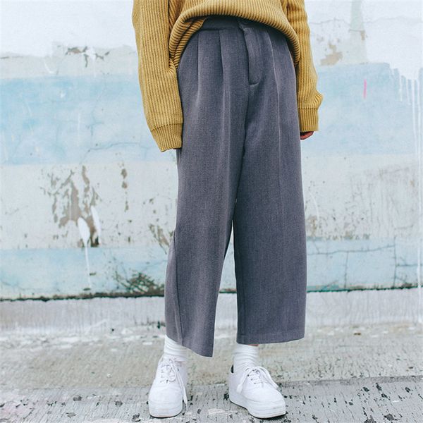 chic plus size students leisure loose fashion high waist women straight brief slender casual solid wide leg pants 210421, Black;white
chic plus size students leisure loose fashion high waist women straight brief slender casual solid wide leg pants 210421, Black;white