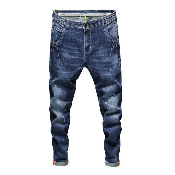 men's jeans ripped men stretch blue slim fit biker pants spring autumn streetwear hip hop distressed fashion male long trousers
men's jeans ripped men stretch blue slim fit biker pants spring autumn streetwear hip hop distressed fashion male long trousers