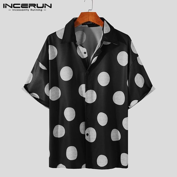man korean style loose shirts buttons blouse streetwear mens causal polka dots half sleeve lapel neck camisa 3xl men's casual, White;black
man korean style loose shirts buttons blouse streetwear mens causal polka dots half sleeve lapel neck camisa 3xl men's casual, White;black