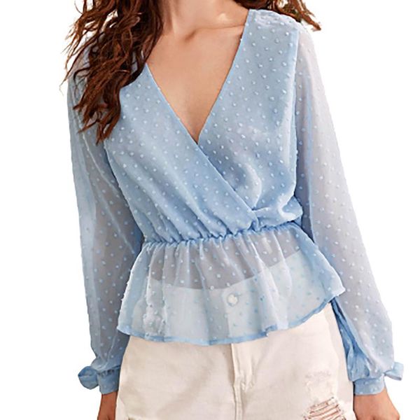 women's blouses & shirts summer blouse casual female tunic ladies shirt v-neck regular print splicing long sleeve t-shirt, White
women's blouses & shirts summer blouse casual female tunic ladies shirt v-neck regular print splicing long sleeve t-shirt, White