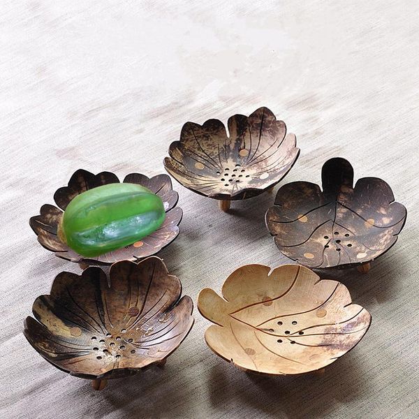 bathroom storage & organization natural coconut shell make soap holder decoration dish box sponge draining rack tray handmade accessories
bathroom storage & organization natural coconut shell make soap holder decoration dish box sponge draining rack tray handmade accessories