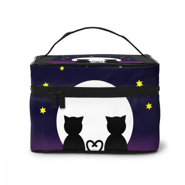 women cosmetic bag makeup case cat in love at night with moon make up storage pouch toiletry beauty wash bags & cases
women cosmetic bag makeup case cat in love at night with moon make up storage pouch toiletry beauty wash bags & cases