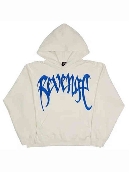 mens designer hoodies revenge cream blue embroidery hip hop graffiti high street fashion hooded sweatshirt, Black
mens designer hoodies revenge cream blue embroidery hip hop graffiti high street fashion hooded sweatshirt, Black