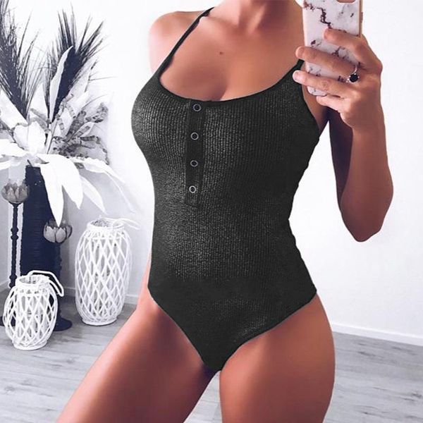 women's jumpsuits & rompers bonjean summer sleeveless bodysuits women solid spaghetti strap slim bodysuit tank casual ladies body top, Black;white
women's jumpsuits & rompers bonjean summer sleeveless bodysuits women solid spaghetti strap slim bodysuit tank casual ladies body top, Black;white