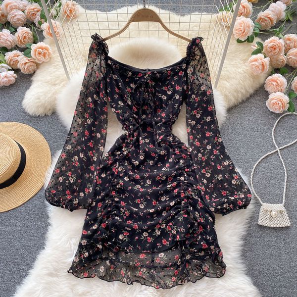 casual dresses female short-dress chiffon singreiny-dress, long sleeve, square-necked, frilly-necked, elegant, autumn, embossed french qujn, Black;gray
casual dresses female short-dress chiffon singreiny-dress, long sleeve, square-necked, frilly-necked, elegant, autumn, embossed french qujn, Black;gray