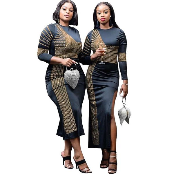 african dresses for women 2021 dress women's sequins round neck long sleeves daily evening party casual, Black;gray
african dresses for women 2021 dress women's sequins round neck long sleeves daily evening party casual, Black;gray