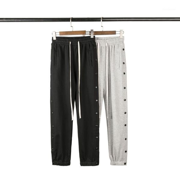 hip hop joggers pants side buttons 2021 streetwear men harajuku sweatpants autumn cotton track pant soft hiphop harem trousers men's, Black
hip hop joggers pants side buttons 2021 streetwear men harajuku sweatpants autumn cotton track pant soft hiphop harem trousers men's, Black