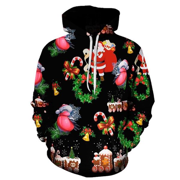 men's hoodies & sweatshirts autumn winter year christmas breath hoodie men and women fashion street casual sweater santa claus hooded s, Black
men's hoodies & sweatshirts autumn winter year christmas breath hoodie men and women fashion street casual sweater santa claus hooded s, Black
