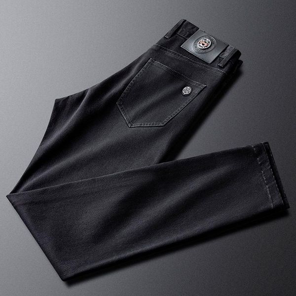 men's pants light luxury solid color european goods business casual autumn straight black leather brand fashion trousers
men's pants light luxury solid color european goods business casual autumn straight black leather brand fashion trousers