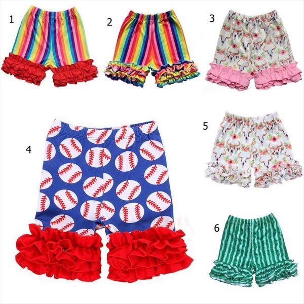 bull baseball rainbow watermelon icing ruffle girls milk silk shorts spring colors clothes, Black
bull baseball rainbow watermelon icing ruffle girls milk silk shorts spring colors clothes, Black