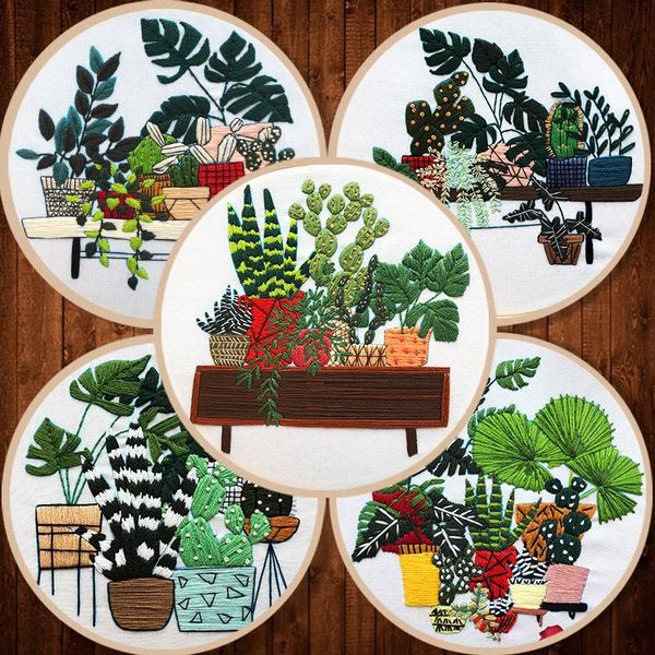 other arts and crafts diy green plants pattern embroidery set needlework tools cute potted plant fabric round sewing sets gift handmade kit
other arts and crafts diy green plants pattern embroidery set needlework tools cute potted plant fabric round sewing sets gift handmade kit