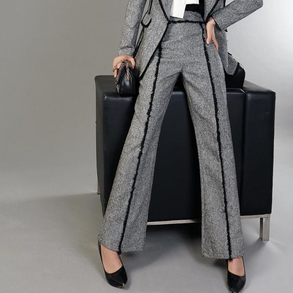 women's pants & capris high waist cauual wide leg women 2021 woolen autumn winter trousers ladies vintage loose, Black;white
women's pants & capris high waist cauual wide leg women 2021 woolen autumn winter trousers ladies vintage loose, Black;white