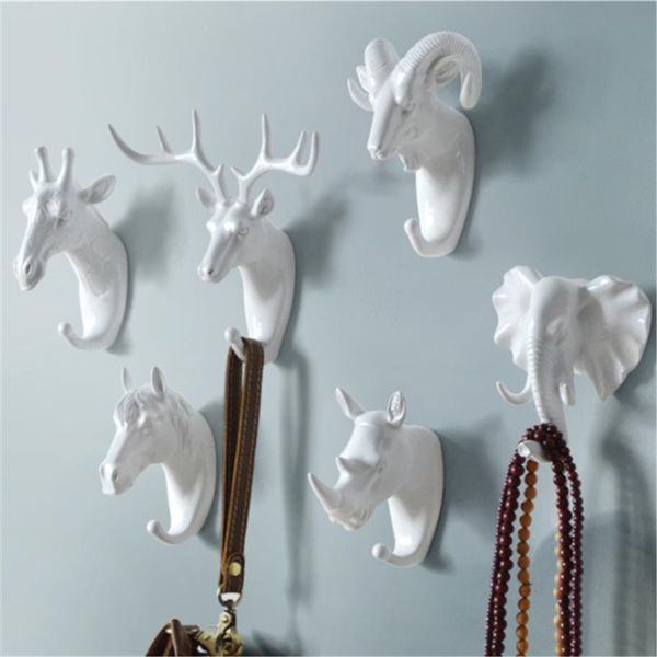 creative door back self adhesive hooks wall hanging antlers hanger keys bag holder fitting room clothes hook household organizer & rails
creative door back self adhesive hooks wall hanging antlers hanger keys bag holder fitting room clothes hook household organizer & rails