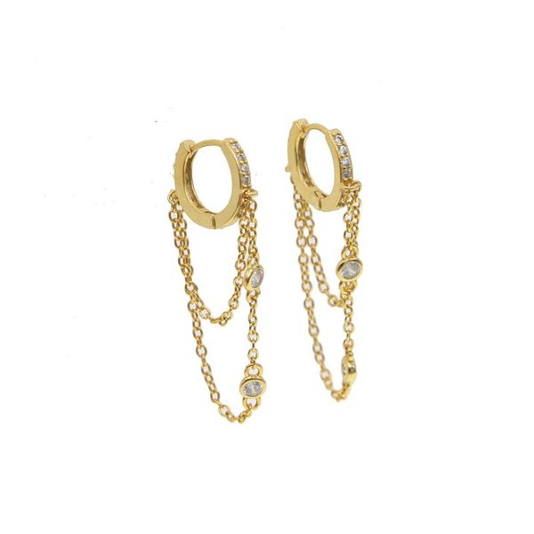 elegance tassel chain earring gold filled vermail 925 sterling silver gorgeous fashion women jewelry double tassels stud, Golden;silver
elegance tassel chain earring gold filled vermail 925 sterling silver gorgeous fashion women jewelry double tassels stud, Golden;silver