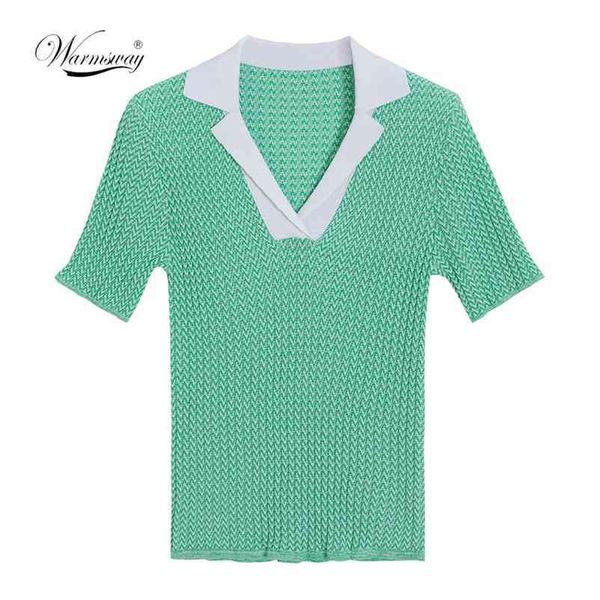 knit green women fashion summer turn down collar short sleeve pullover thin knitted vintage t shirt b-074 210522, White
knit green women fashion summer turn down collar short sleeve pullover thin knitted vintage t shirt b-074 210522, White