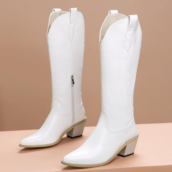 boots 2021 women white high heels wedges long lady riding cowboy winter designer pointed toe knee thigh, Black
boots 2021 women white high heels wedges long lady riding cowboy winter designer pointed toe knee thigh, Black