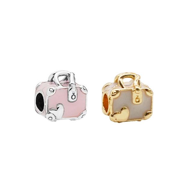 fit pandora charm bracelet european pink travel bag enamel silver charms beads diy snake chain for women bangle necklace jewelry, Black
fit pandora charm bracelet european pink travel bag enamel silver charms beads diy snake chain for women bangle necklace jewelry, Black
