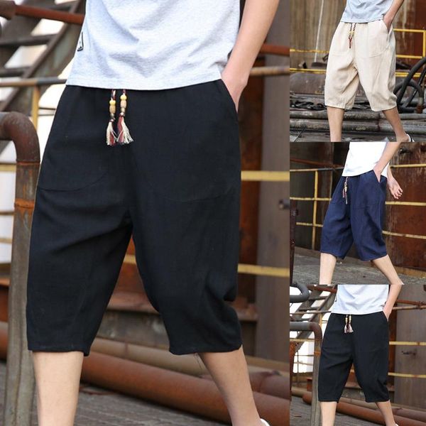 men's shorts mens cotton linen solid color mid-waist casual jogger pockets breathable with drawstring pants pantalones hombre, White;black
men's shorts mens cotton linen solid color mid-waist casual jogger pockets breathable with drawstring pants pantalones hombre, White;black