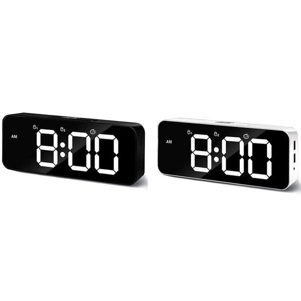 digital alarm clock,sound control,dual alarms,12/24 h,volume&brightness adjustable,rechargeable backup battery other clocks & accessories
digital alarm clock,sound control,dual alarms,12/24 h,volume&brightness adjustable,rechargeable backup battery other clocks & accessories
