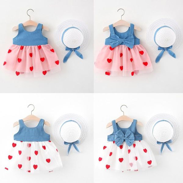 baby girl clothes sets toddler kids girls denim heart patchwork dress straw cap hat outfits set vestiti neonata clothing, White
baby girl clothes sets toddler kids girls denim heart patchwork dress straw cap hat outfits set vestiti neonata clothing, White