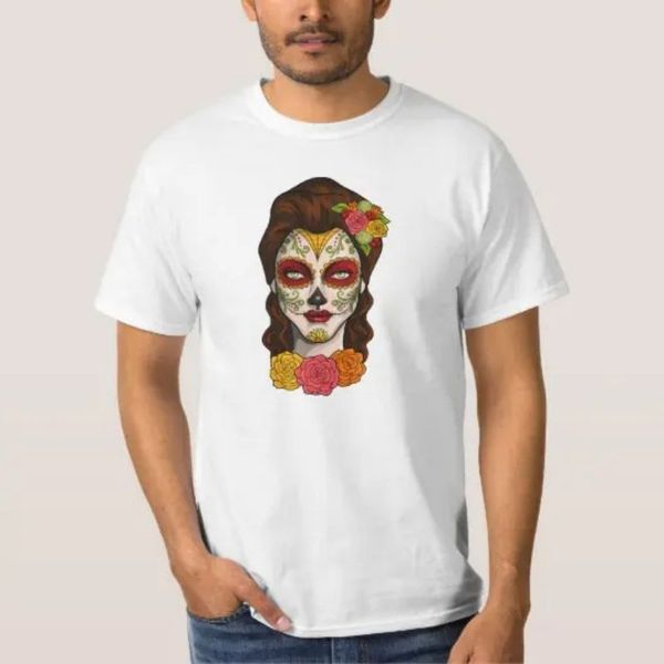 white face woman pattern men's 3d printed t-shirt visual impact party punk gothic round neck american muscle style short sleeve, White;black
white face woman pattern men's 3d printed t-shirt visual impact party punk gothic round neck american muscle style short sleeve, White;black