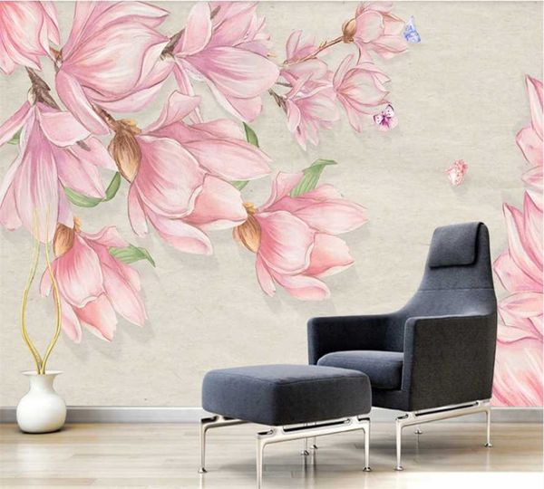 wallpapers custom wallpaper mural 3d-8d wall covering chinese style simple hand-painted magnolia flower tv background yutang fugui
wallpapers custom wallpaper mural 3d-8d wall covering chinese style simple hand-painted magnolia flower tv background yutang fugui