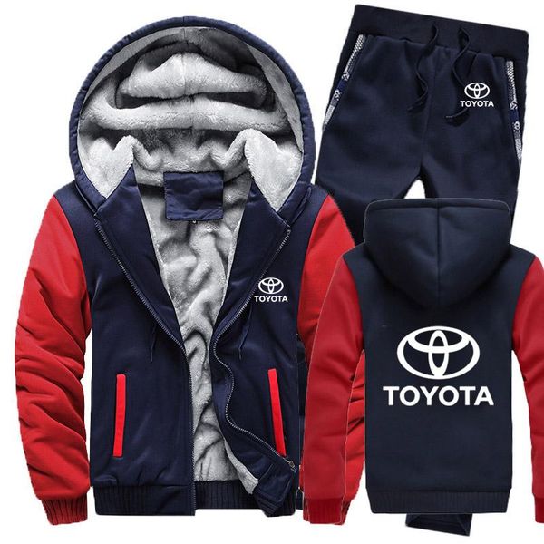 jogging clothing 2021 hoodies men toyota car logo mens suit winter thicken warm fleece cotton zipper tracksuit jacket+pants sets, Black;red
jogging clothing 2021 hoodies men toyota car logo mens suit winter thicken warm fleece cotton zipper tracksuit jacket+pants sets, Black;red
