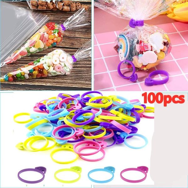 baking & pastry tools 100pcs silicone retaining ring bags cable tie sealing decorative flower bag cake accessories
baking & pastry tools 100pcs silicone retaining ring bags cable tie sealing decorative flower bag cake accessories