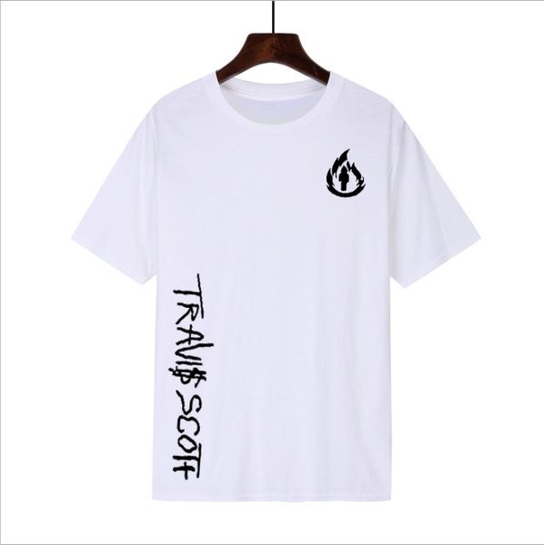 tide designer 100% cotton t shirt scott travis astroworld european and american street hip hop men women couple tees, White;black
tide designer 100% cotton t shirt scott travis astroworld european and american street hip hop men women couple tees, White;black
