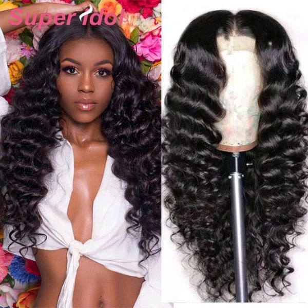 super 13x4 loose deep wave lace front wigs human hair for women black brazilian remy frontal natural color1, Black;brown
super 13x4 loose deep wave lace front wigs human hair for women black brazilian remy frontal natural color1, Black;brown