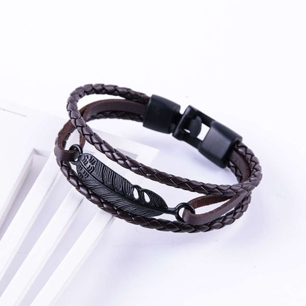 hand catenary selling braided rope clasp bracelet personalized feather bracelet, Golden;silver
hand catenary selling braided rope clasp bracelet personalized feather bracelet, Golden;silver