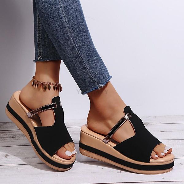 slippers summer women's comfortable thick sole sandals ladies plus size beach breathable indoor house sliders gladiator1, Black
slippers summer women's comfortable thick sole sandals ladies plus size beach breathable indoor house sliders gladiator1, Black
