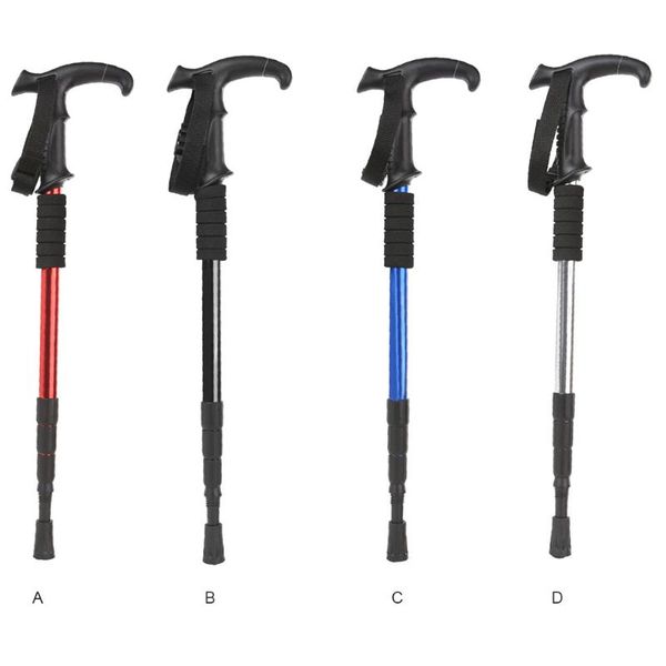 trekking poles t handle walking stick non-slip hiking cane super light 4-section aluminum alloy pole outdoor tool
trekking poles t handle walking stick non-slip hiking cane super light 4-section aluminum alloy pole outdoor tool