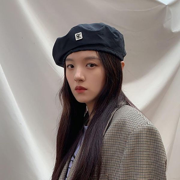 berets 2021 fashion beret exquisite letter logo hip hop painter hat winter autumn french female street accessories, Blue;gray
berets 2021 fashion beret exquisite letter logo hip hop painter hat winter autumn french female street accessories, Blue;gray