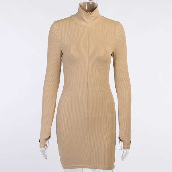 sibybo rib knitted letter bodycon women lucky label long sleeve mini dress female spring turtleneck zipper casual vestidos, Black;white
sibybo rib knitted letter bodycon women lucky label long sleeve mini dress female spring turtleneck zipper casual vestidos, Black;white