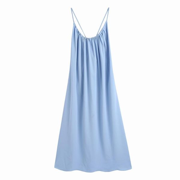casual dresses summer dress women 2021 arrival blue color vestido modern lady loose maxi sundress, Black;gray
casual dresses summer dress women 2021 arrival blue color vestido modern lady loose maxi sundress, Black;gray