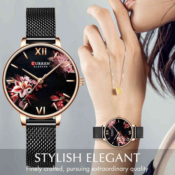 curren women watches stainless steel mesh quartz ladies wristwatch female casual charm watch for girl relogios feminino reloj mu 210517, Slivery;brown
curren women watches stainless steel mesh quartz ladies wristwatch female casual charm watch for girl relogios feminino reloj mu 210517, Slivery;brown