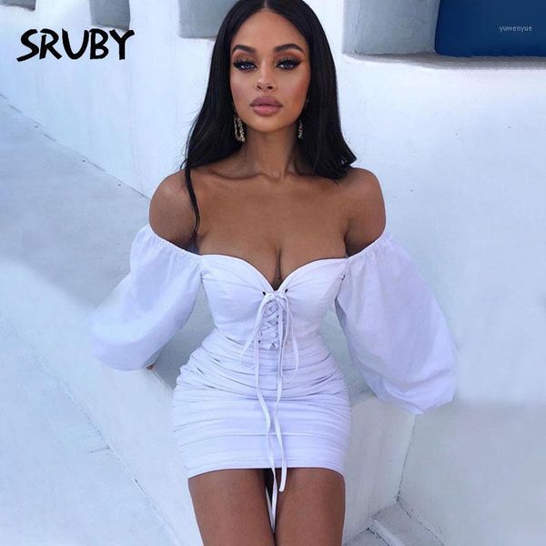 casual dresses dgirl white lace up dress women off shoulder long sleeve mini backless party pleated bodycon summer vestidos, Black;gray
casual dresses dgirl white lace up dress women off shoulder long sleeve mini backless party pleated bodycon summer vestidos, Black;gray