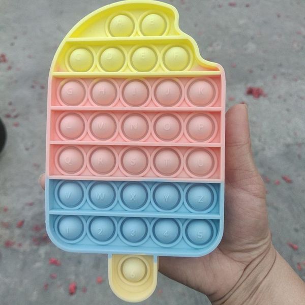 deskfun ice cream shaped push bubble silicone reusable toys children stress reliever fidget squeeze board gift gyq
deskfun ice cream shaped push bubble silicone reusable toys children stress reliever fidget squeeze board gift gyq