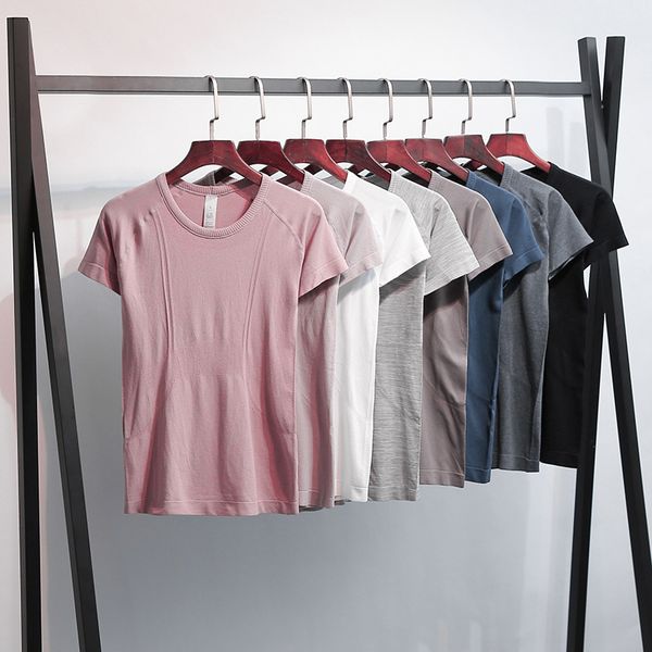 original yoga blouse short sleeve quick drying fitness clothes t-shirt breathable tight sports pilates summer thin, Gray
original yoga blouse short sleeve quick drying fitness clothes t-shirt breathable tight sports pilates summer thin, Gray