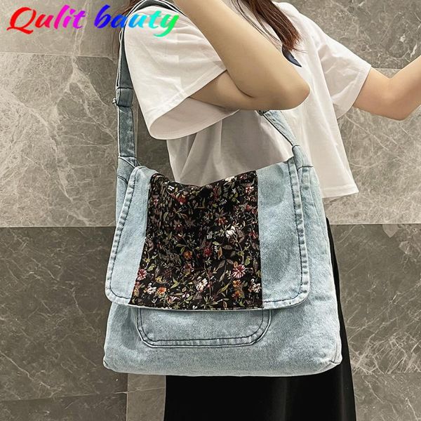 evening bags women's broken flower jean crossbody bag 2021 casual high capacity handbag designer denim tote simple shoulder sac
evening bags women's broken flower jean crossbody bag 2021 casual high capacity handbag designer denim tote simple shoulder sac