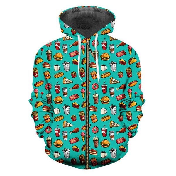 men's hoodies & sweatshirts ifpd cartoon zipper hoodie and women's autumn fashion 3d burger dog print pullover casual streetwear d, Black
men's hoodies & sweatshirts ifpd cartoon zipper hoodie and women's autumn fashion 3d burger dog print pullover casual streetwear d, Black