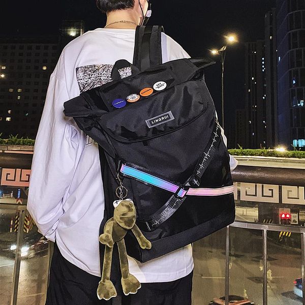 backpack tooling schoolbag retro flip japanese street trend korean version of harajuku ins fashion brand
backpack tooling schoolbag retro flip japanese street trend korean version of harajuku ins fashion brand