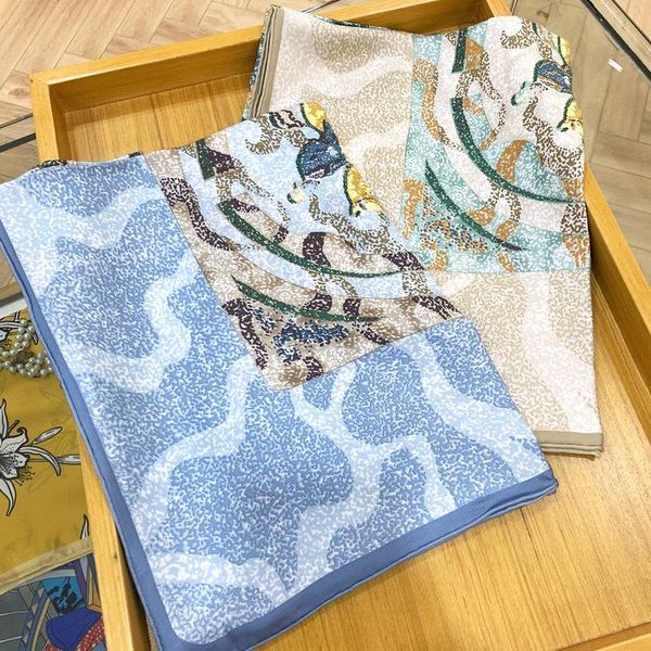 scarves romantic blue scarf 100% twill silk hand rolled edges sand washed soft skin-friendly shawl wrap 140*140cm hijabs 55''x55&#, Blue;gray
scarves romantic blue scarf 100% twill silk hand rolled edges sand washed soft skin-friendly shawl wrap 140*140cm hijabs 55''x55&#, Blue;gray