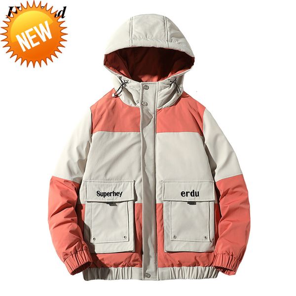 halacood fashion men's down jacket male coat plus size winter white duck jackets zipper warm clothing overcoat, Black
halacood fashion men's down jacket male coat plus size winter white duck jackets zipper warm clothing overcoat, Black
