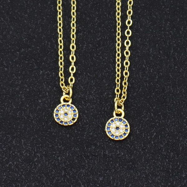 pendant necklaces turkish blue evil eye necklace adjustable chain women girls cz crystal stone fashion small jewelry collar ojo, Silver
pendant necklaces turkish blue evil eye necklace adjustable chain women girls cz crystal stone fashion small jewelry collar ojo, Silver