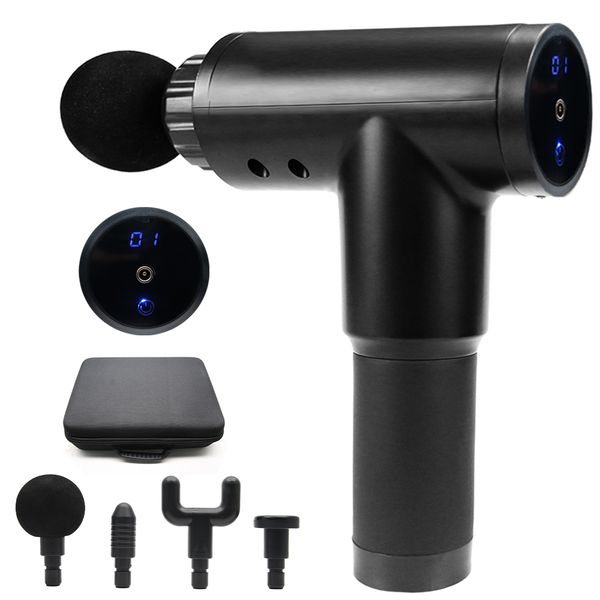 lcd display massage gun back neck deep tissue muscle massager body pain relief therapy electric post-workout recover fascia gun
lcd display massage gun back neck deep tissue muscle massager body pain relief therapy electric post-workout recover fascia gun