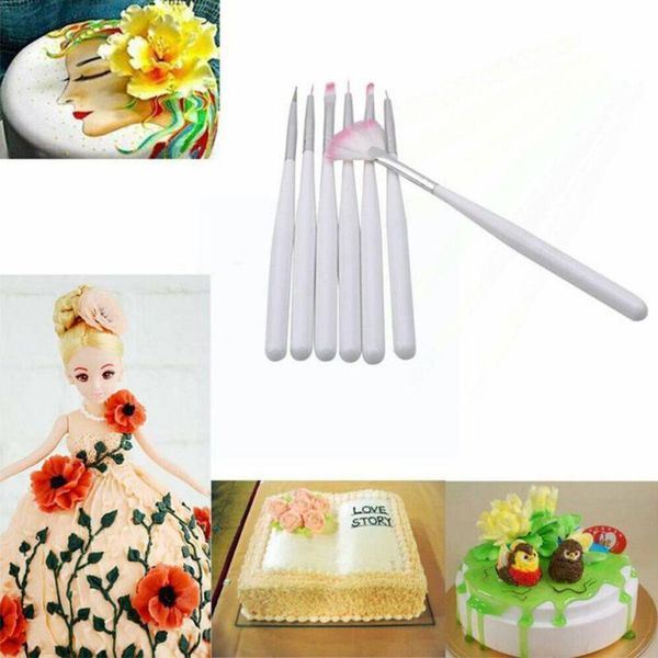 baking & pastry tools cake decorating accessories 7pcs multifunction brushes icing nail painting brush pen art fondant i6w0
baking & pastry tools cake decorating accessories 7pcs multifunction brushes icing nail painting brush pen art fondant i6w0