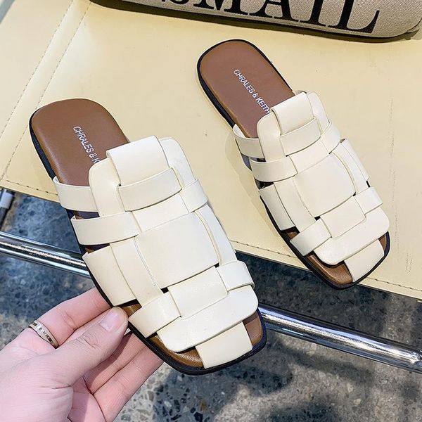 slippers female shoes ladies' loafers luxury slides cover toe low 2021 designer summer flat fabric rubber hoof heels fretwork ba, Black
slippers female shoes ladies' loafers luxury slides cover toe low 2021 designer summer flat fabric rubber hoof heels fretwork ba, Black