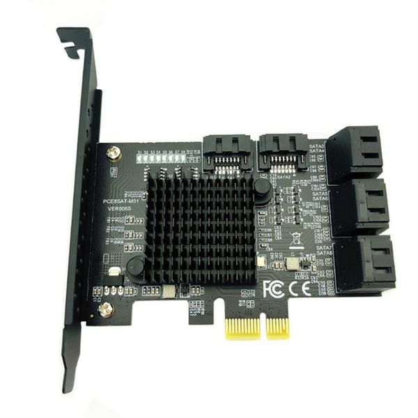 smart home control 8 port sata 3 pci express expansion card pci-e controller pcie 1x to sata3.0 6gb adapter add on cards for hdd ssd
smart home control 8 port sata 3 pci express expansion card pci-e controller pcie 1x to sata3.0 6gb adapter add on cards for hdd ssd